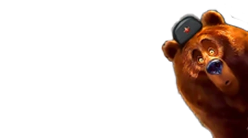 Изображение медведя в русской шапке, символизирующего приветственный бонус в Волна казино.